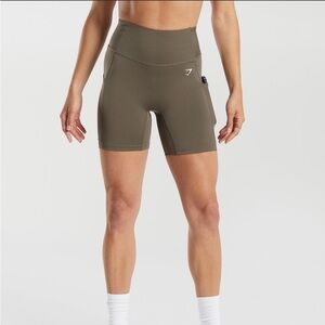 Gymshark Camo Brown Pocket Shorts